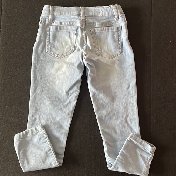 Children’s Place “Place” Girls Size 6 Light Denim Jeggings - Picture 5 of 7